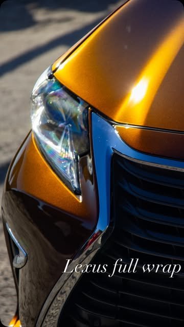 Lexus ES350 full color change