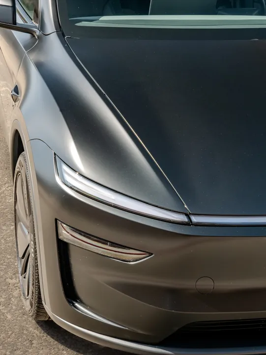 Tesla Model Y (2025), Gunmetal satin, full wrap